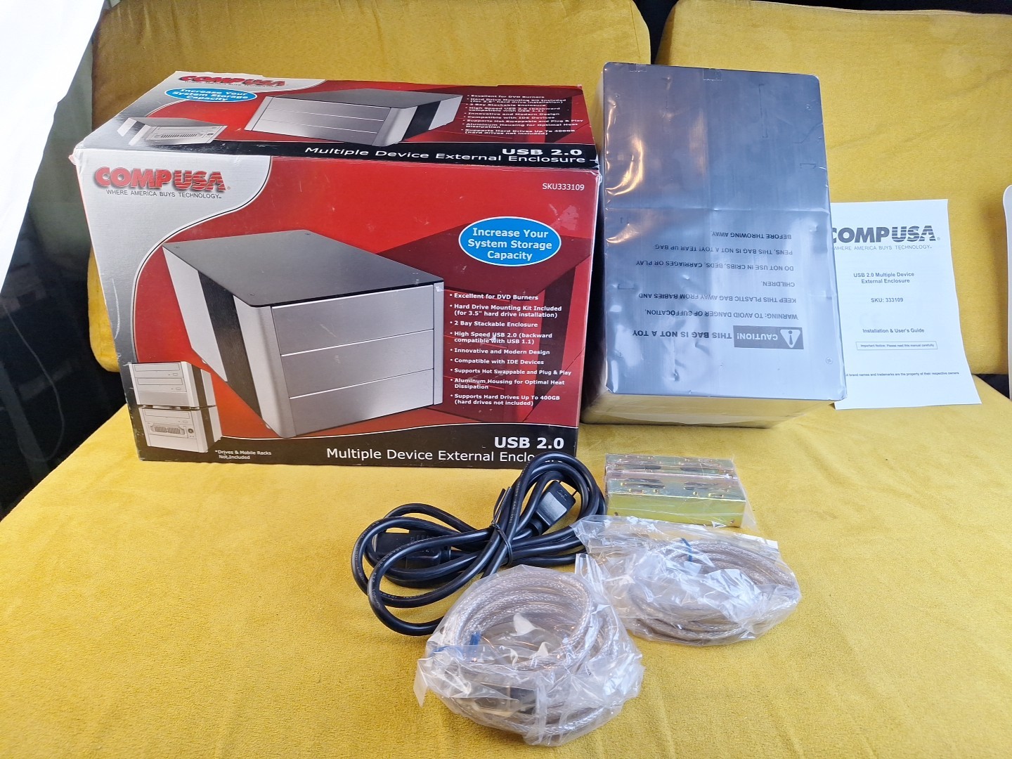 Compusa Multiple Device External Enclosure 2.0