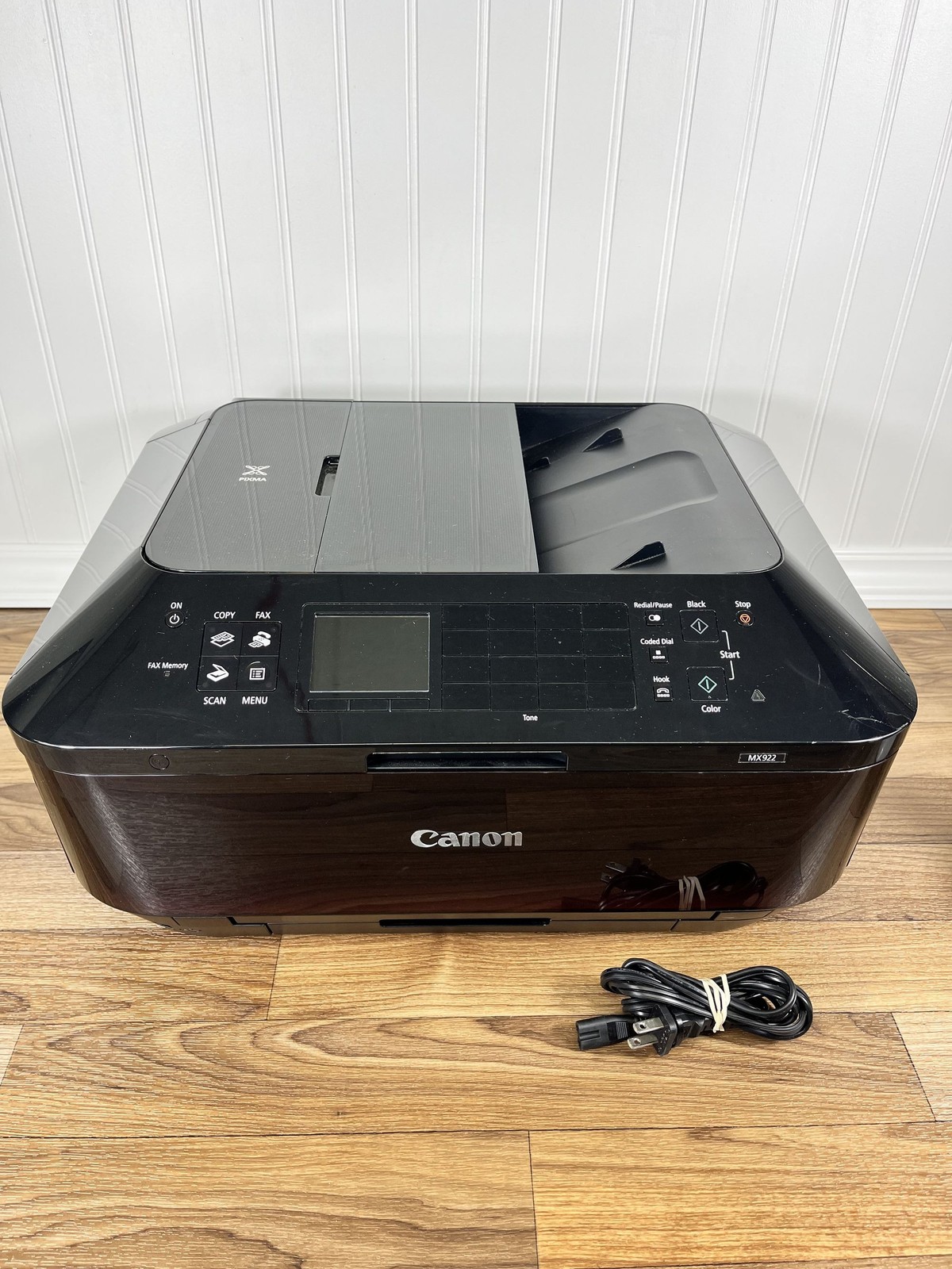Canon PIXMA MX922 Wireless Color All-in-One Inkjet Printer Fax Copy Scan Needs I