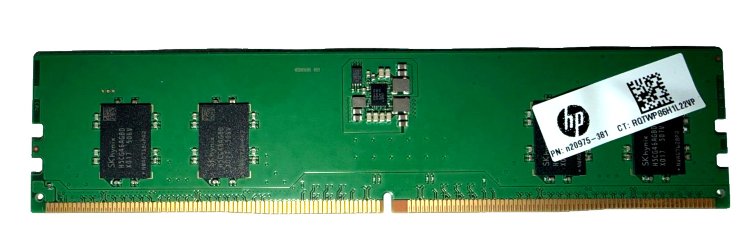 NEW - SK hynix 8GB DDR5 5600MHz 1Rx16 PC5-5600B UDIMM Non-ECC Desktop DIMM RAM