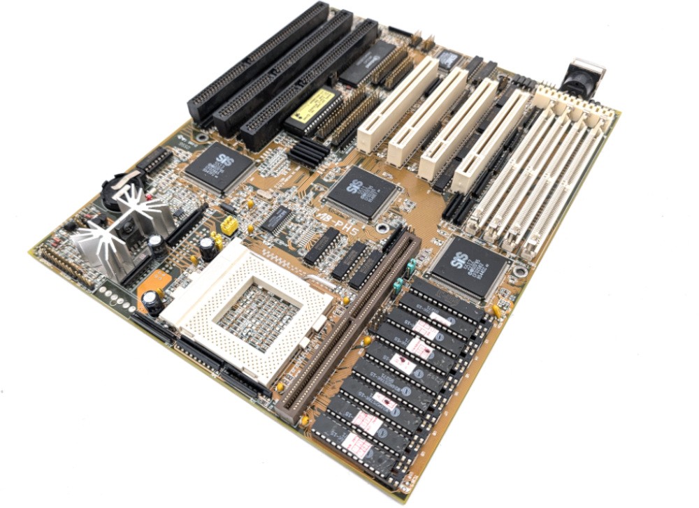 Untested Abit Ab-PH5 Mainboard Socket 7 Vintage Retro ISA Motherboard