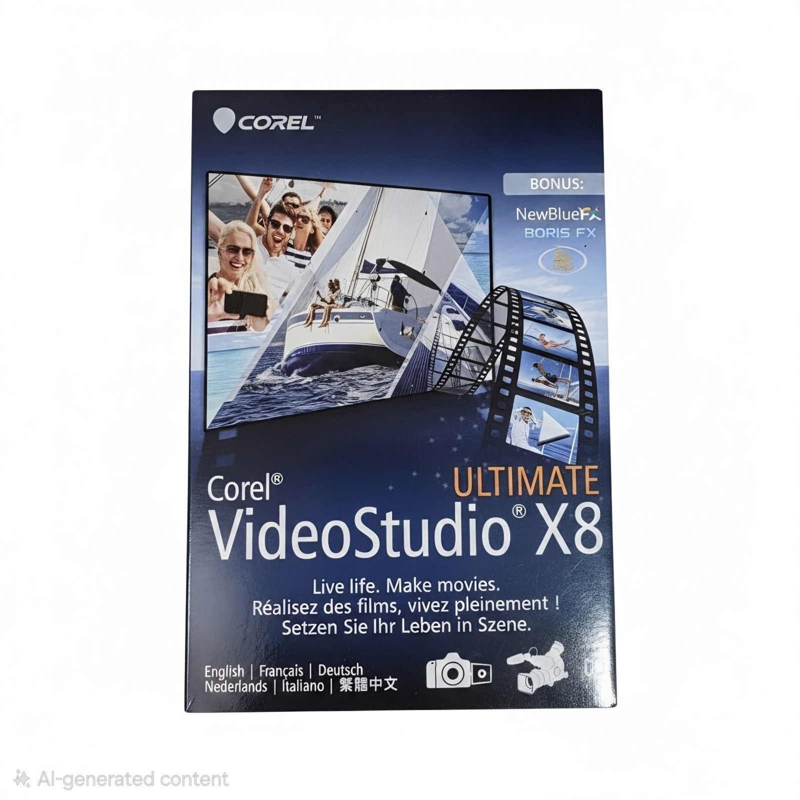 COREL ULTIMATE VIDEO STUDIO X8 video editing Windows software NEW (sealed)