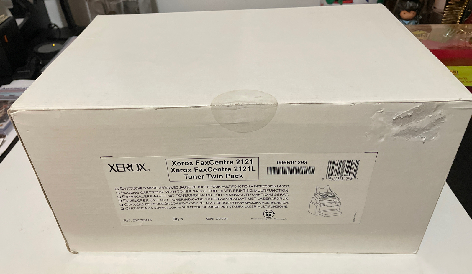 Xerox  006R01298,  Toner Twin Pack, for Xerox  FaxCentre 2121, and 2121L