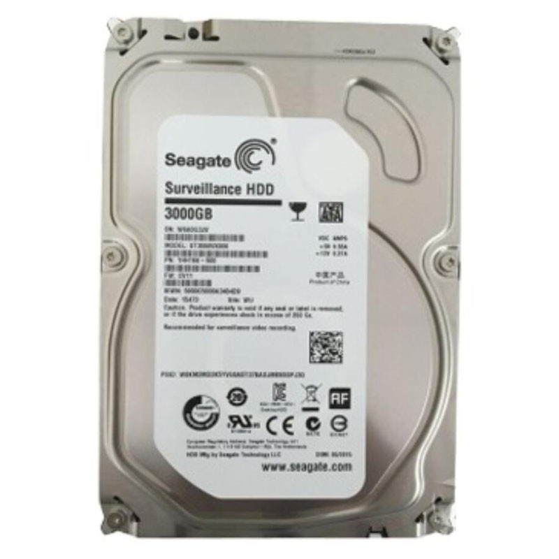 Seagate Surveillance 3TB ST3000VX006 5900RPM SATA 6Gbps 64MB 3.5" HDD Hard Drive