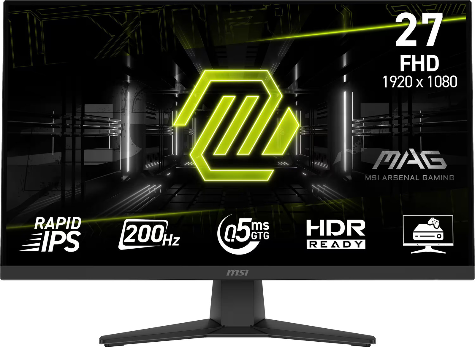 MSI - MAG 272FB E20 27" Rapid IPS LCD FHD 200Hz 0.5ms Adaptive sync Gaming Mo...