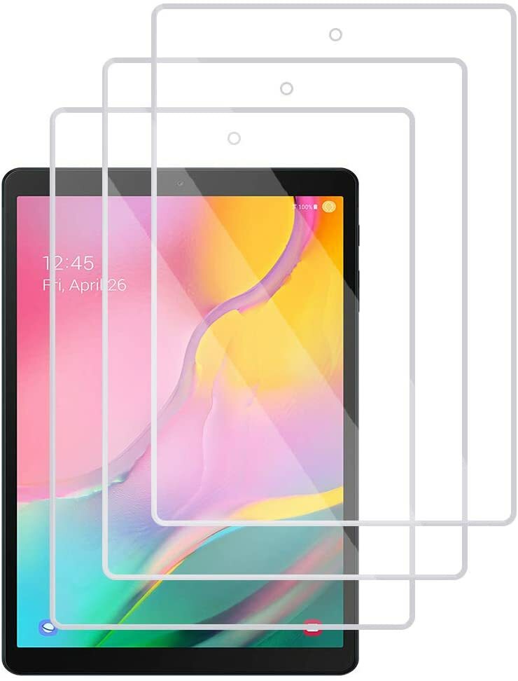 3 Pack Screen Protector for Samsung Galaxy Tab A 10.1 2019 T510 Tempered Glass