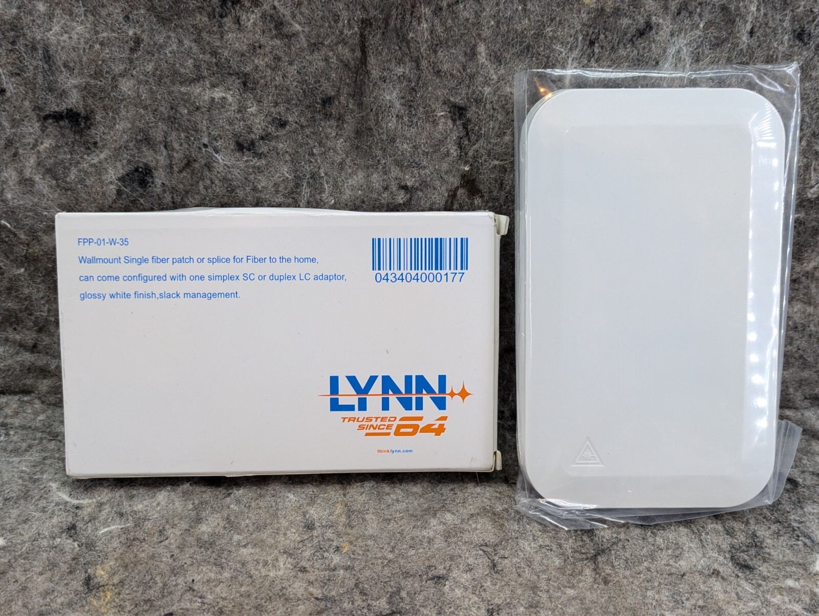 FPP-01-W-35 Wallmount Single Fiber Patch Or Splice For Fiber To The Home 🔥New