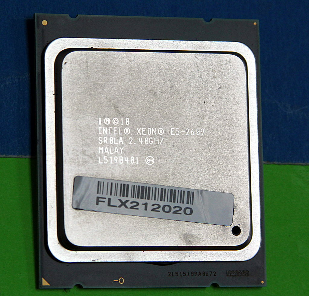 E5-2609 INTEL XEON SR0LA 4-CORES 2.40GHz 10MB 6.4GT/s PROCESSOR