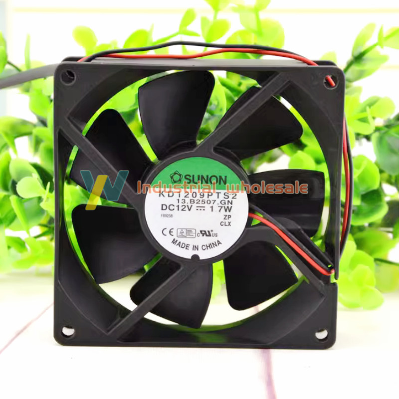1pc brand new SUNON KD1209PTS2 12V 1.7W 9CM 90*90*25MM 3Pin Cooling Fan
