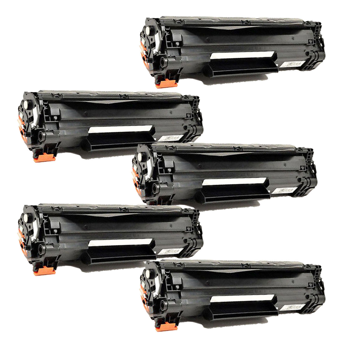 5-Pk/Pack 83A CF283A Toner Cartridge For HP M201dw M201n MFP M125a M125nw M127fw