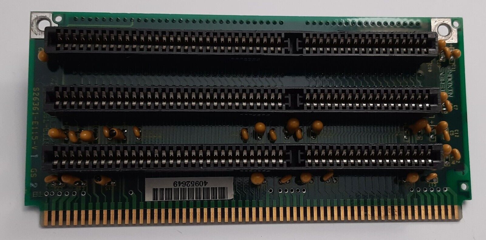 Siemens Nixdorf W2631-E115-Z2-03-36 C26361-E115-W100 ISA Riser card (retro, 1994)