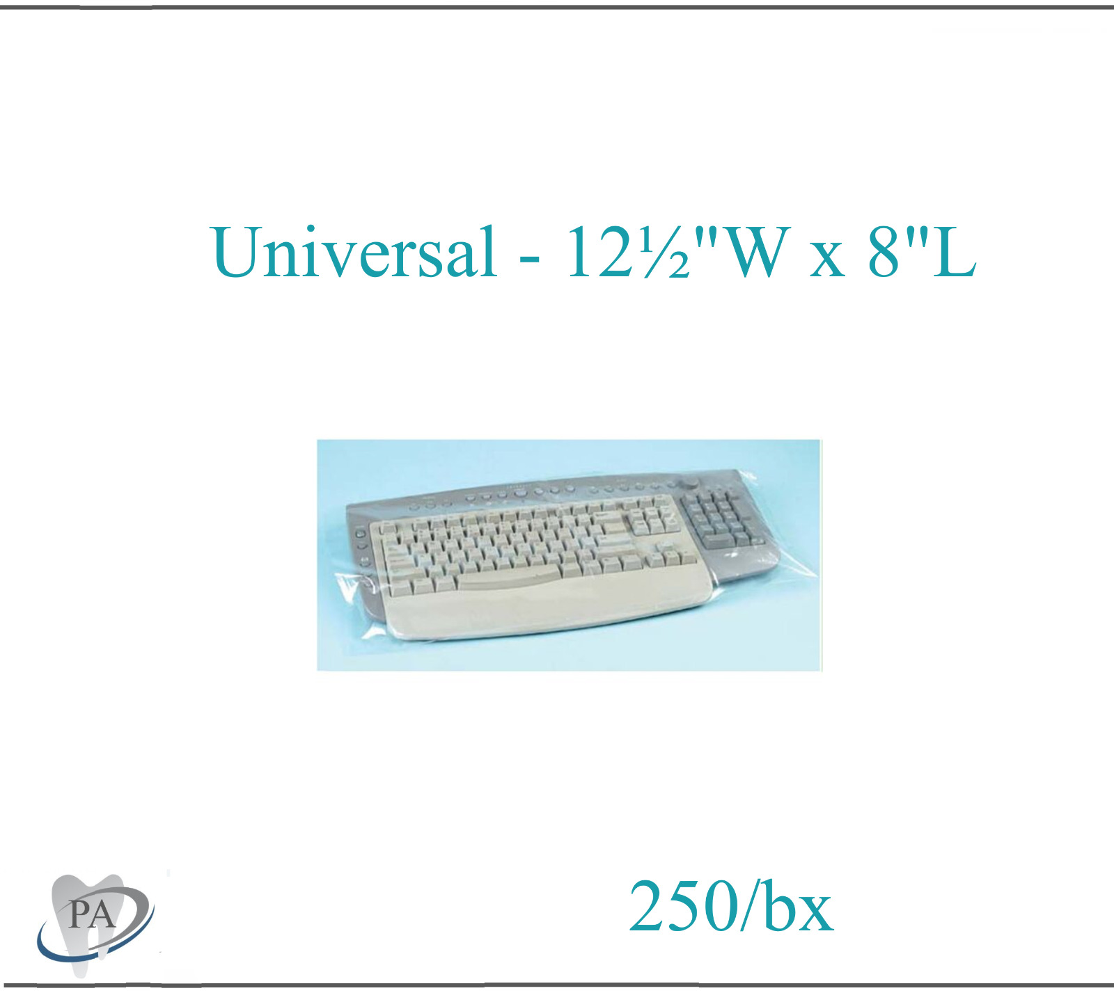 Disposable Keyboard Cover Sleeves 12.5 