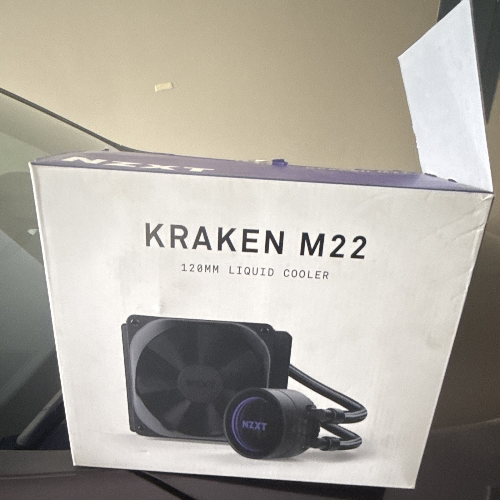 NZXT Kraken M22 120mm Liquid CPU Cooler Black RGB 2000 RPM 60.61 CFM