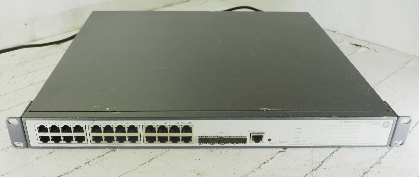 HP JE008A 3CRBSG28PWR93  V1910-24G-POE 170W Procurve Switch