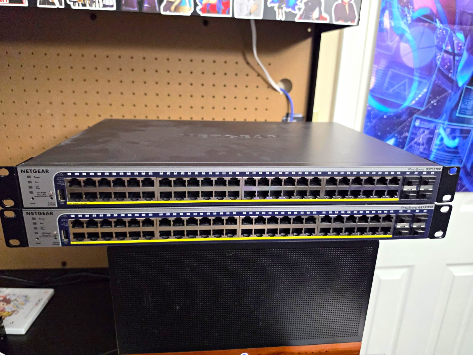NETGEAR ProSAFE GS752TPP 48-Port Gigabit Managed Switch (NO POWER CORD) 760w Poe