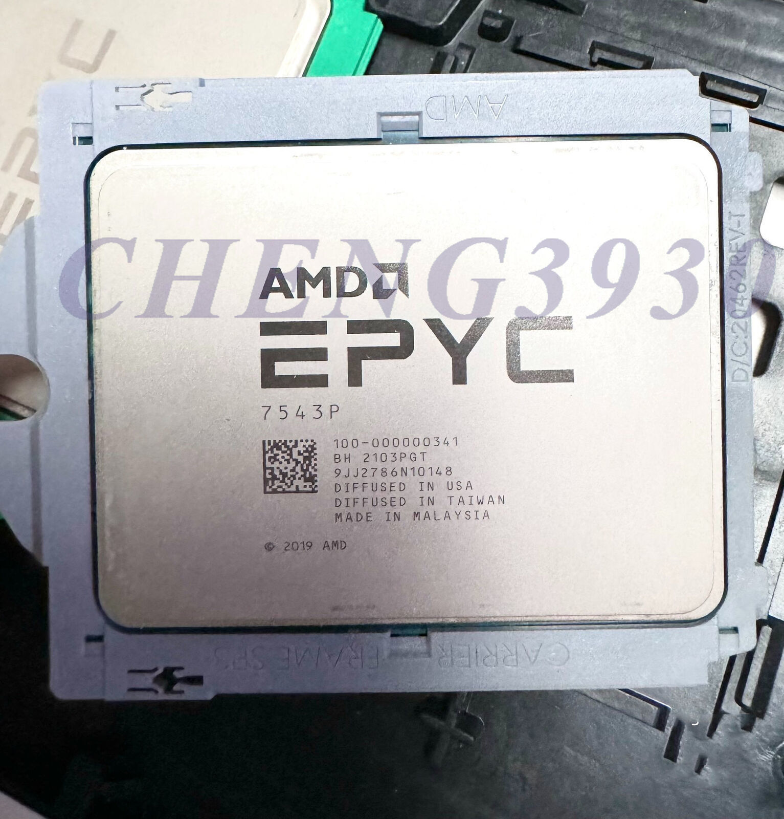(no lock) AMD EPYC 7543P 32 core 64 threads 2.8GHz to 3.7GHz 225W CPU processor