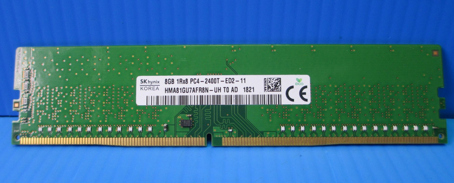 SK hynix 8GB 1RX8 PC4-2400T-ED2-11 MEMORY SERVER RAM