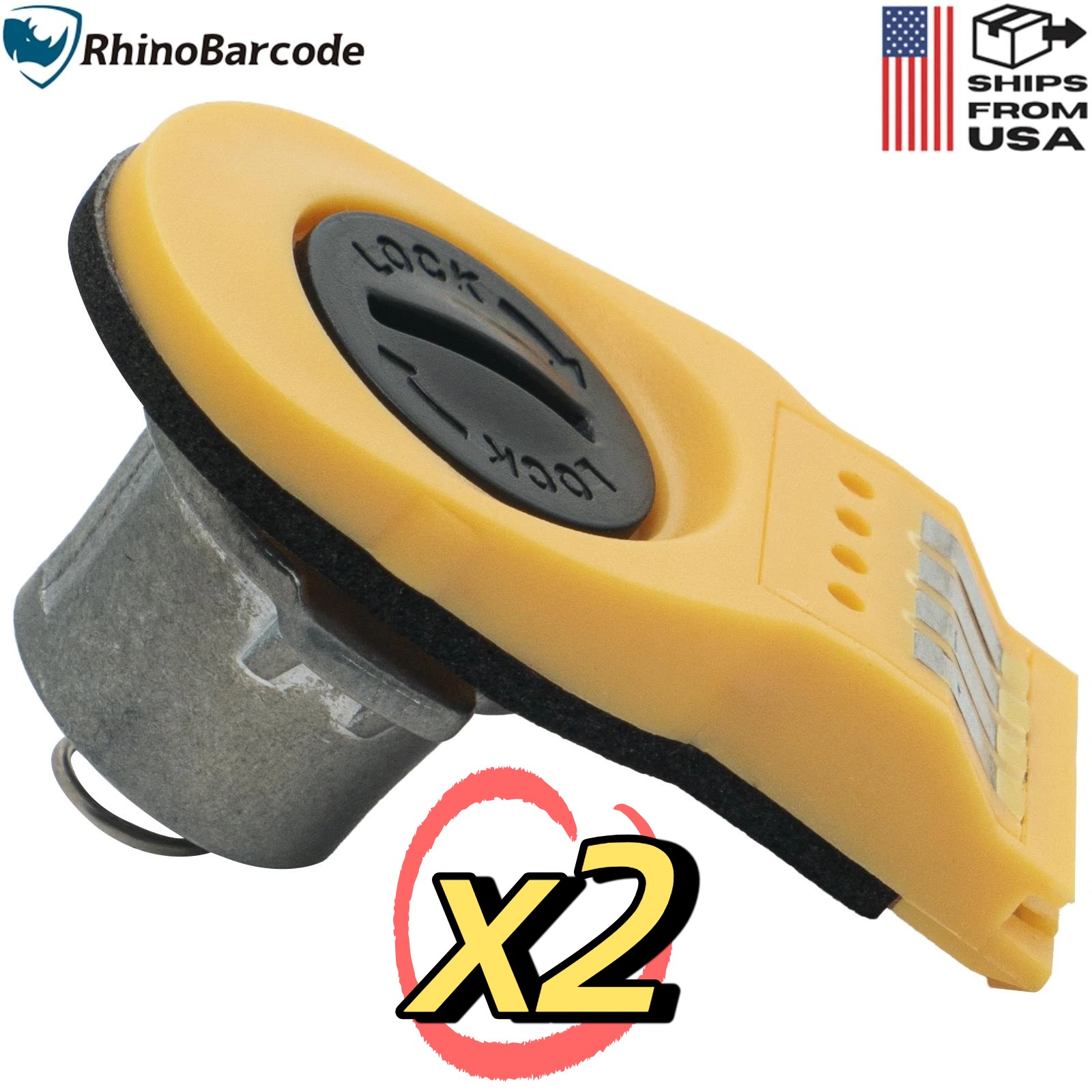 2x Battery Cover with Metal Connector for ZEBRA DS3578 DS3478 LS3578 LS3478 USA
