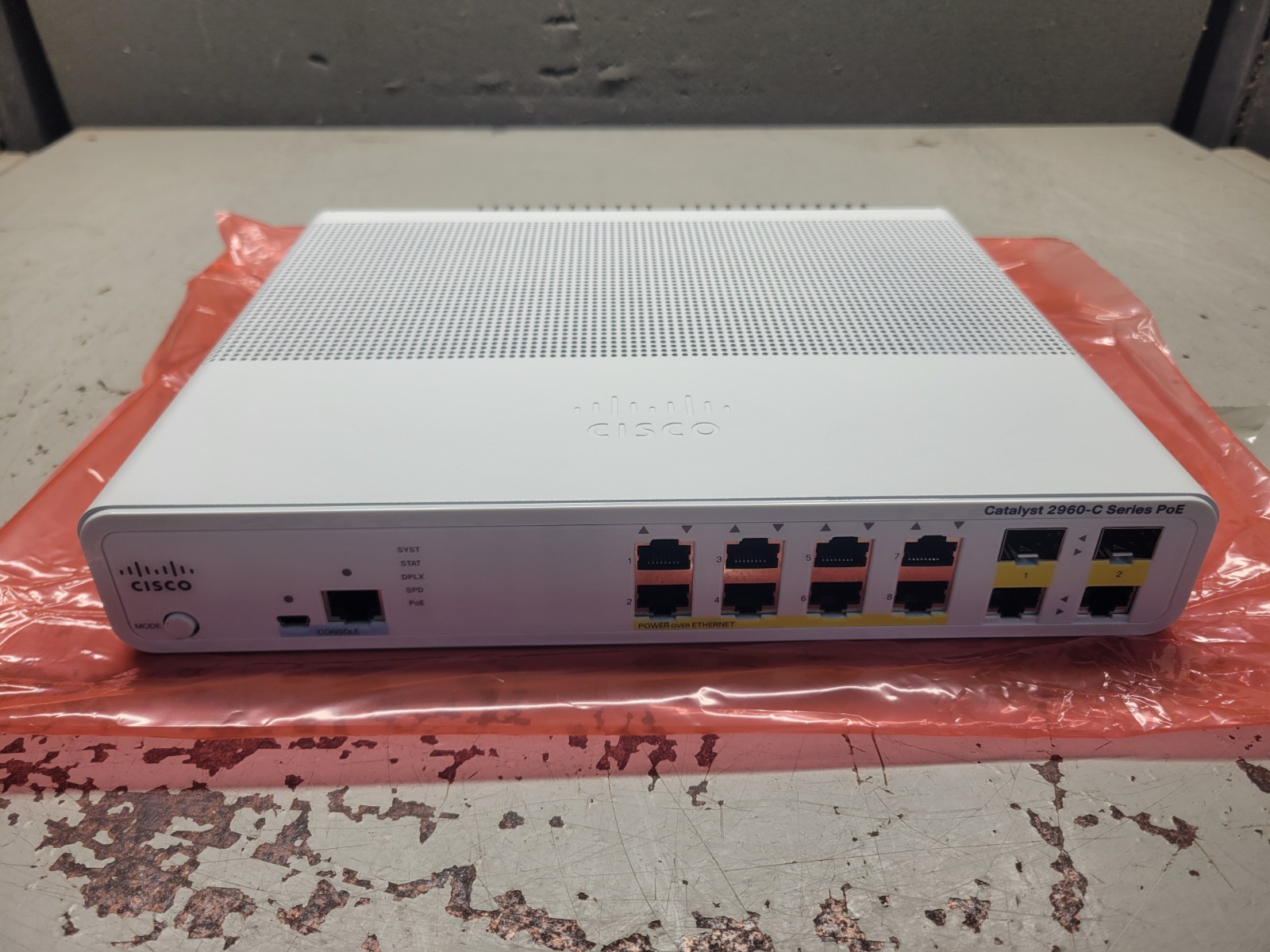 Cisco WS-C2960C-8PC-L Catalyst 2960-C Series 8-Port PoE Fast Ethernet Switch