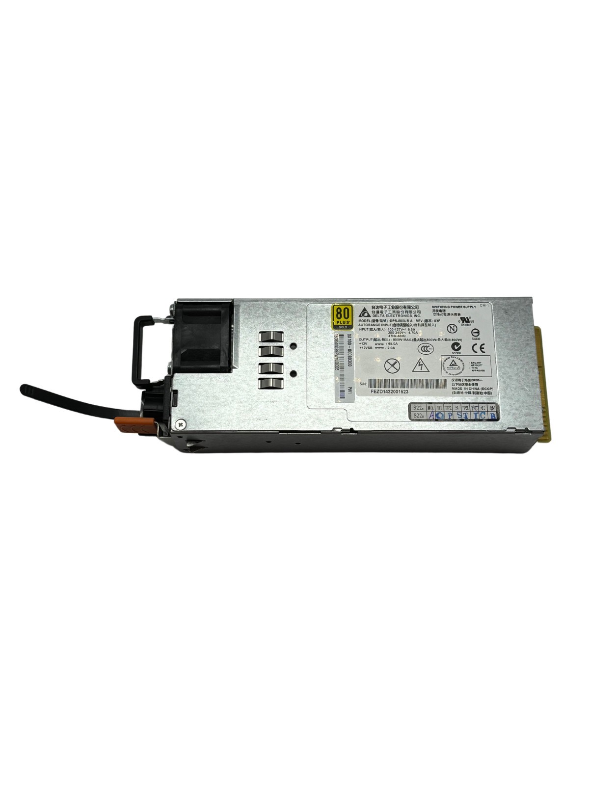 Delta Electronics DPS-800UB Power Supply 800Watt