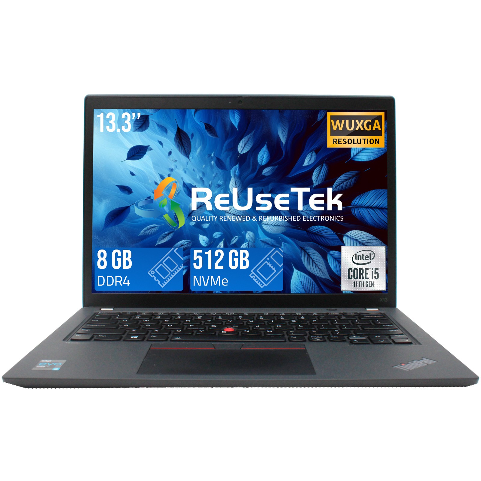 Lenovo ThinkPad X13 Gen 2 13.3" WUXGA Core i5-1135G7 8GB RAM 512GB NVMe Win 11P