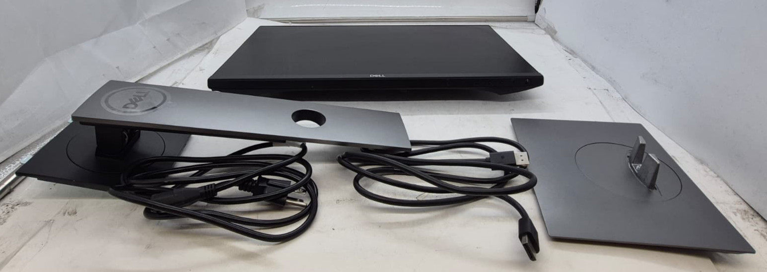 Dell P Series P2219H LED Flat Panel Monitor Black W/ Stand + Cables