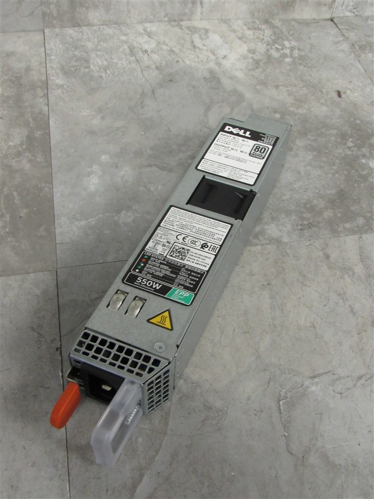 Dell R430 R440 R530 DSS1510 DSS1500 power supply 550W EPP 80+ Platinum 6V43G