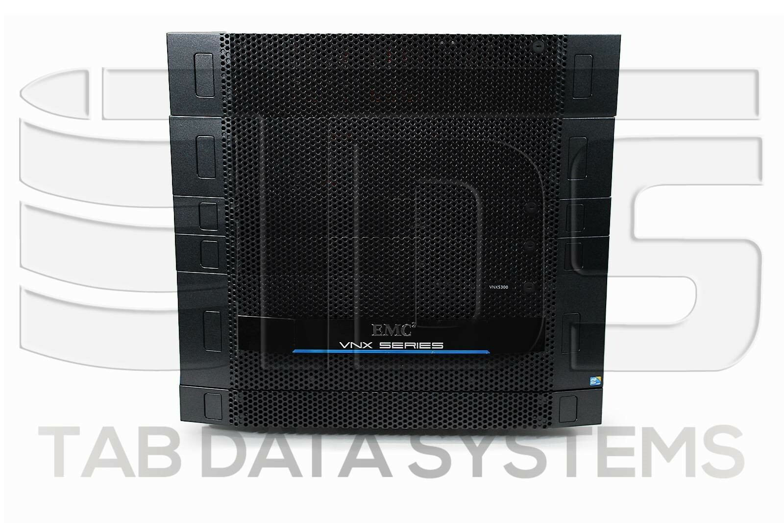 EMC VNX5300 Unified System w/ 40x V3-2S10-600 HDD, 10x V3-2S6F-100 SSD 