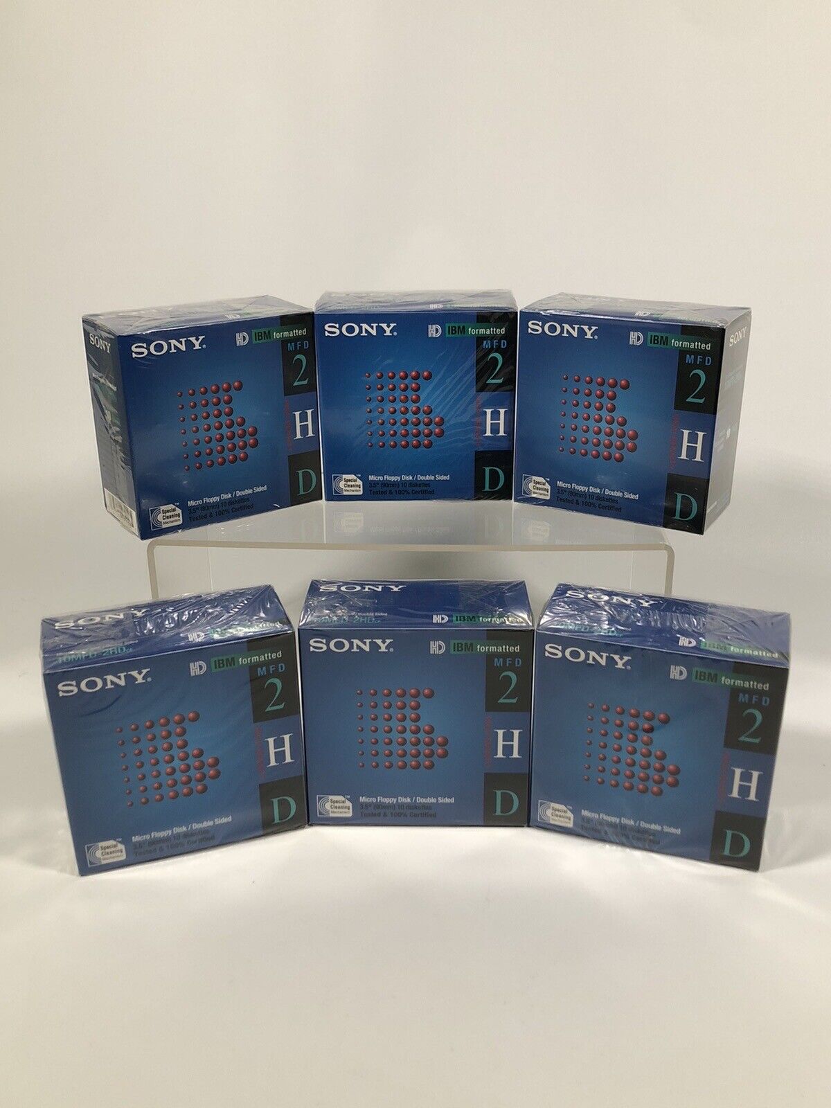 6 packs of 10  Sony 3.5