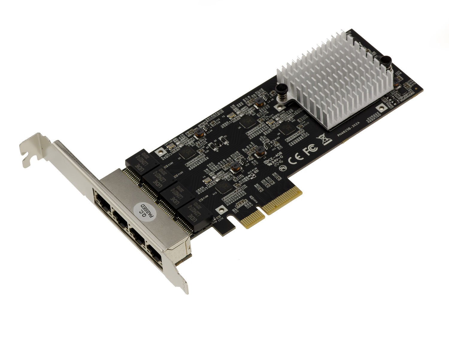 Pcie 2.5 Lan Quad Gigabit Ethernet 10 100 1G 2.5G 4X Rj45. Realtek Rtl8125 - Wol