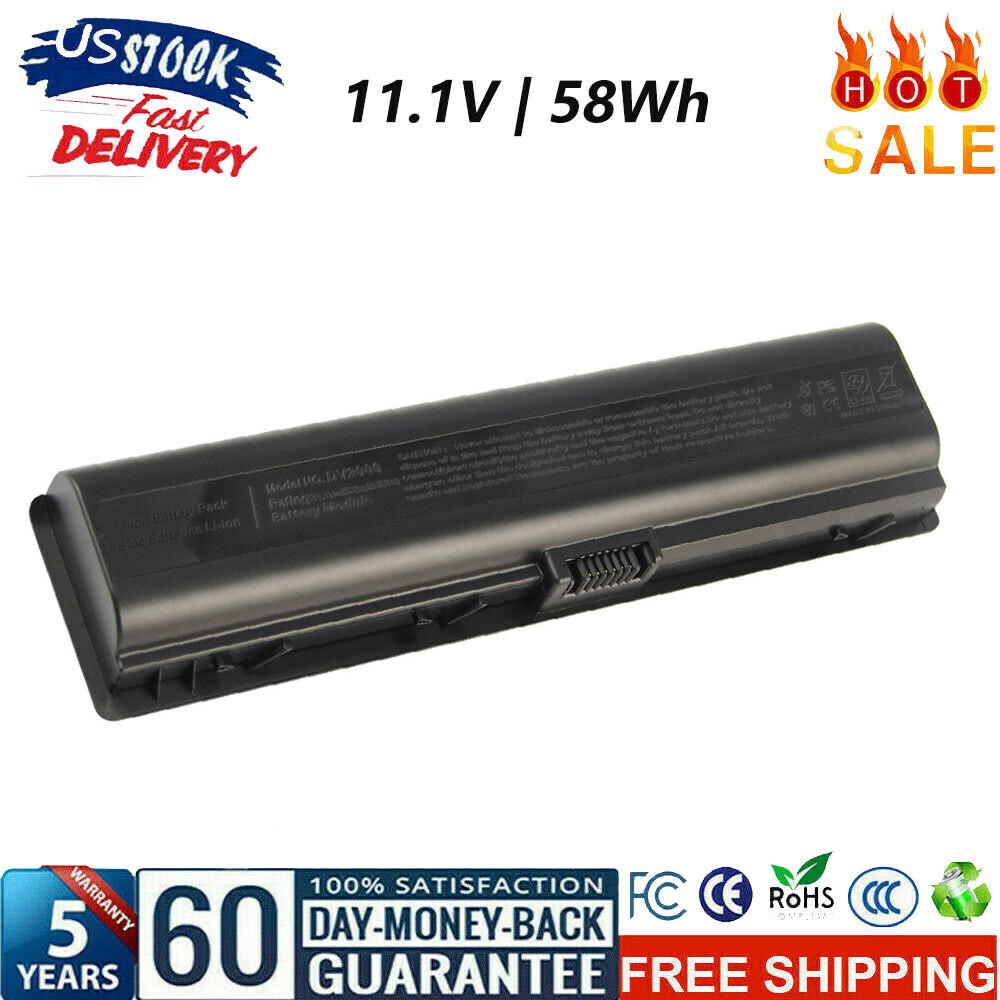 ✅Battery for HP DV6000 DV2000 COMPAQ Presario V3000 V3100 V6000 V6100 A900 C700