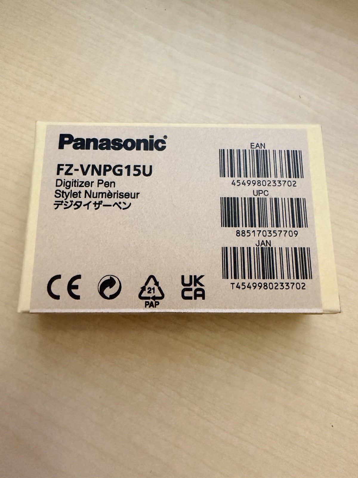 Genuine Panasonic Stylus Pen FZ-VNPG15U for ToughPad *Rare*