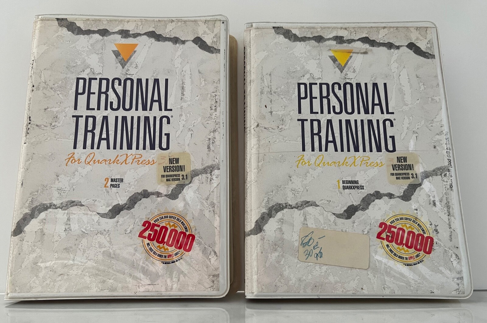 VINTAGE Personal Training Systems cassette+floppy disks - QuarkXpress 3.1 $9.95