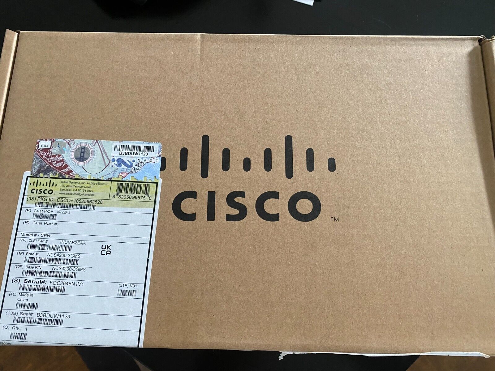 CISCO NCS4200-3GMS **BRAND NEW IN BOX SEALED**
