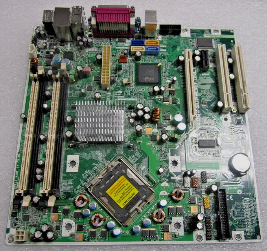 HP 404794-001, AS 404166-001, 775, Intel Q963, FSB 1066, DDR2 667, mBTX, VGA