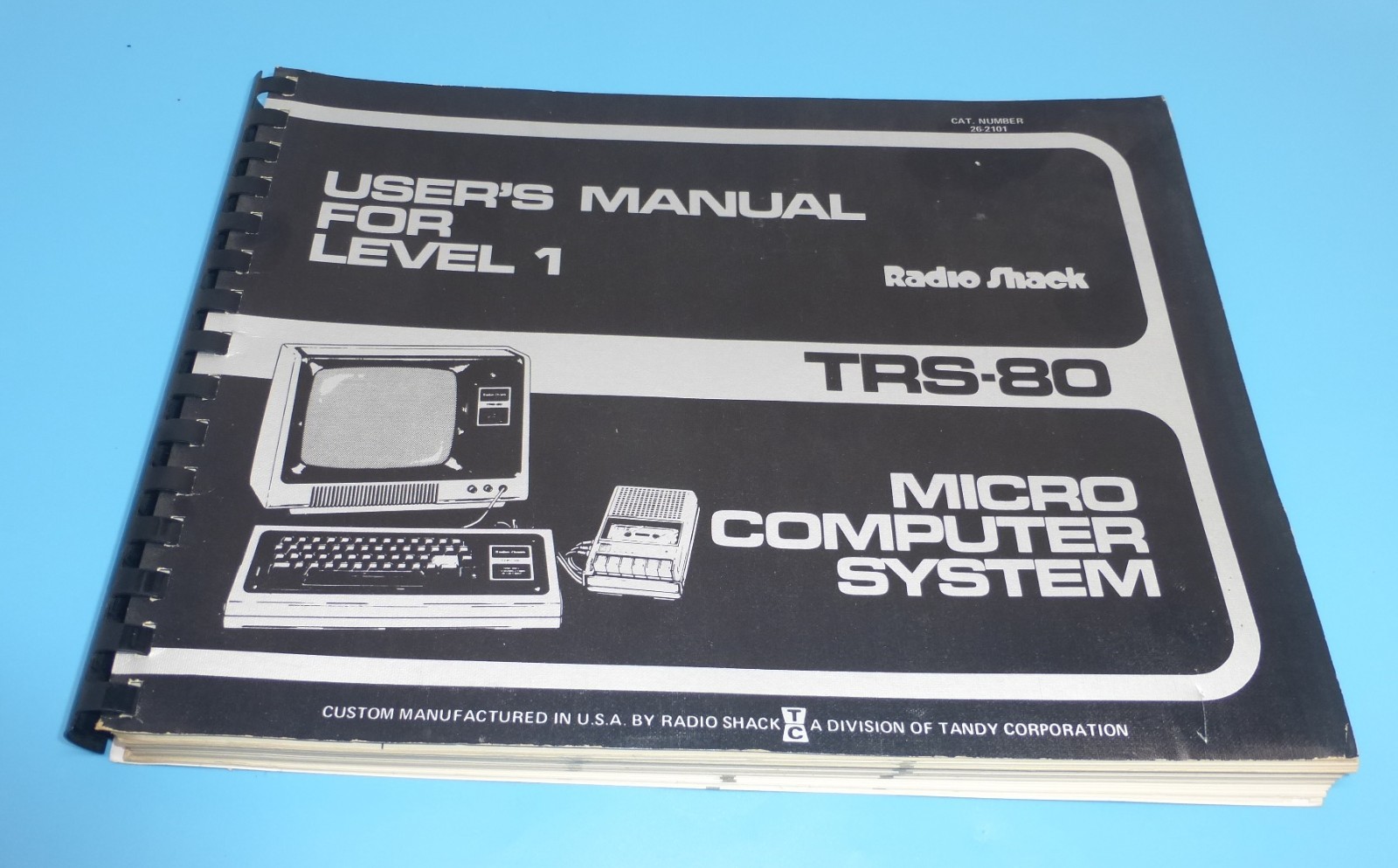 1978 TRS80 Model I Level 1 Users Manual First Edition Second Printing 262101