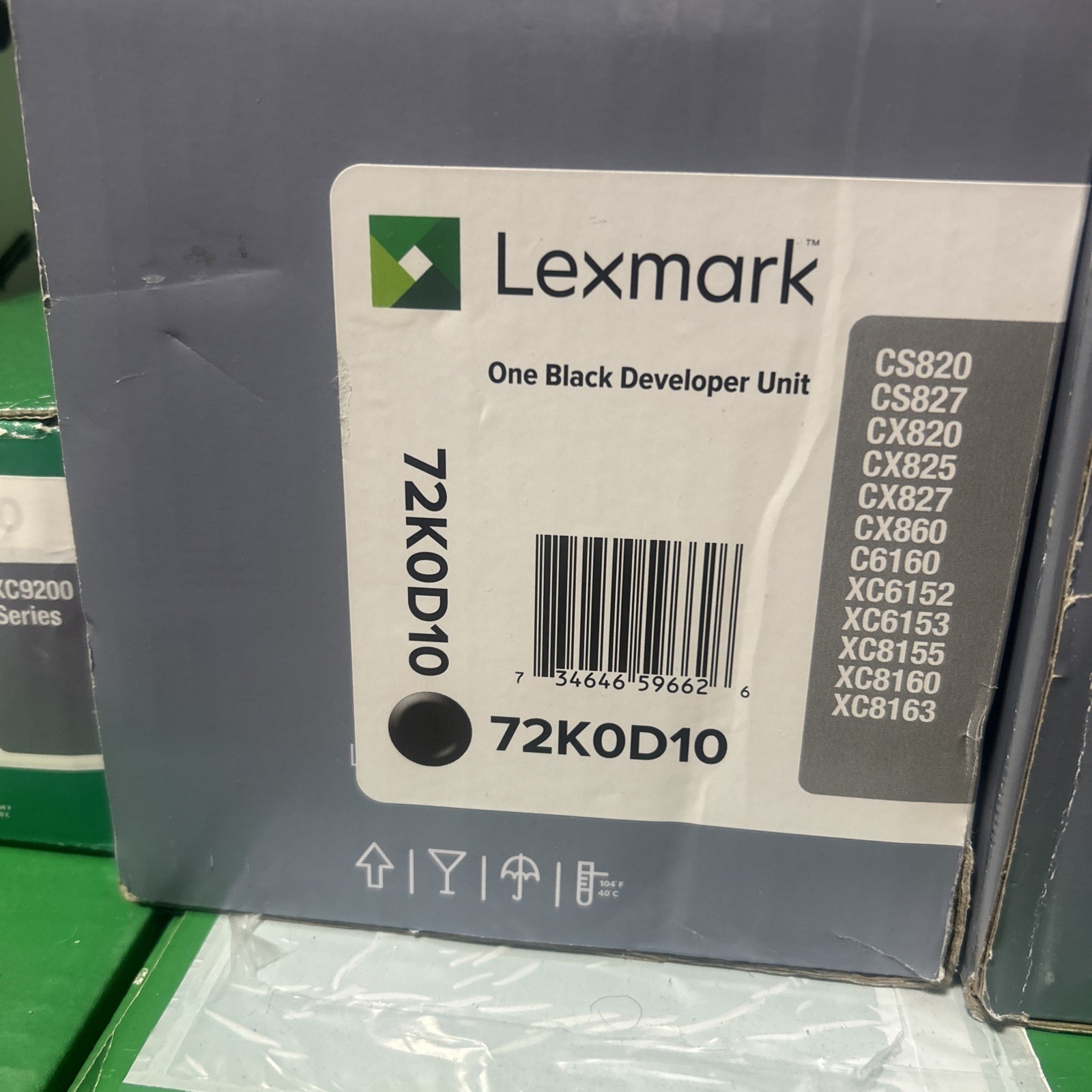 Lexmark Black Developer Unit (72K0D10)