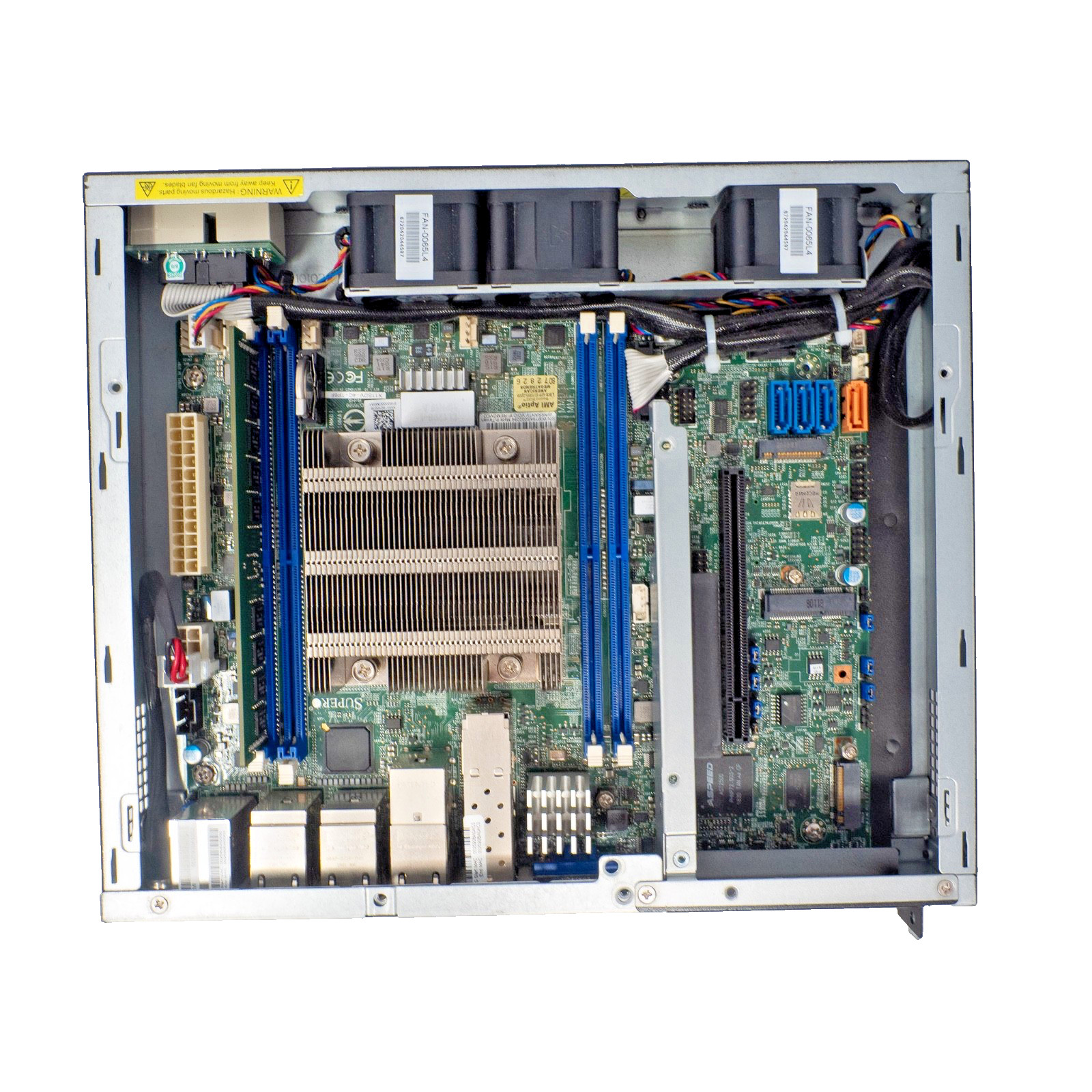 Supermicro E300-9D-4CN8TP Xeon D-2123IT 8GB RAM 4x10GbE SFP+ IPMI Server w/ PSU