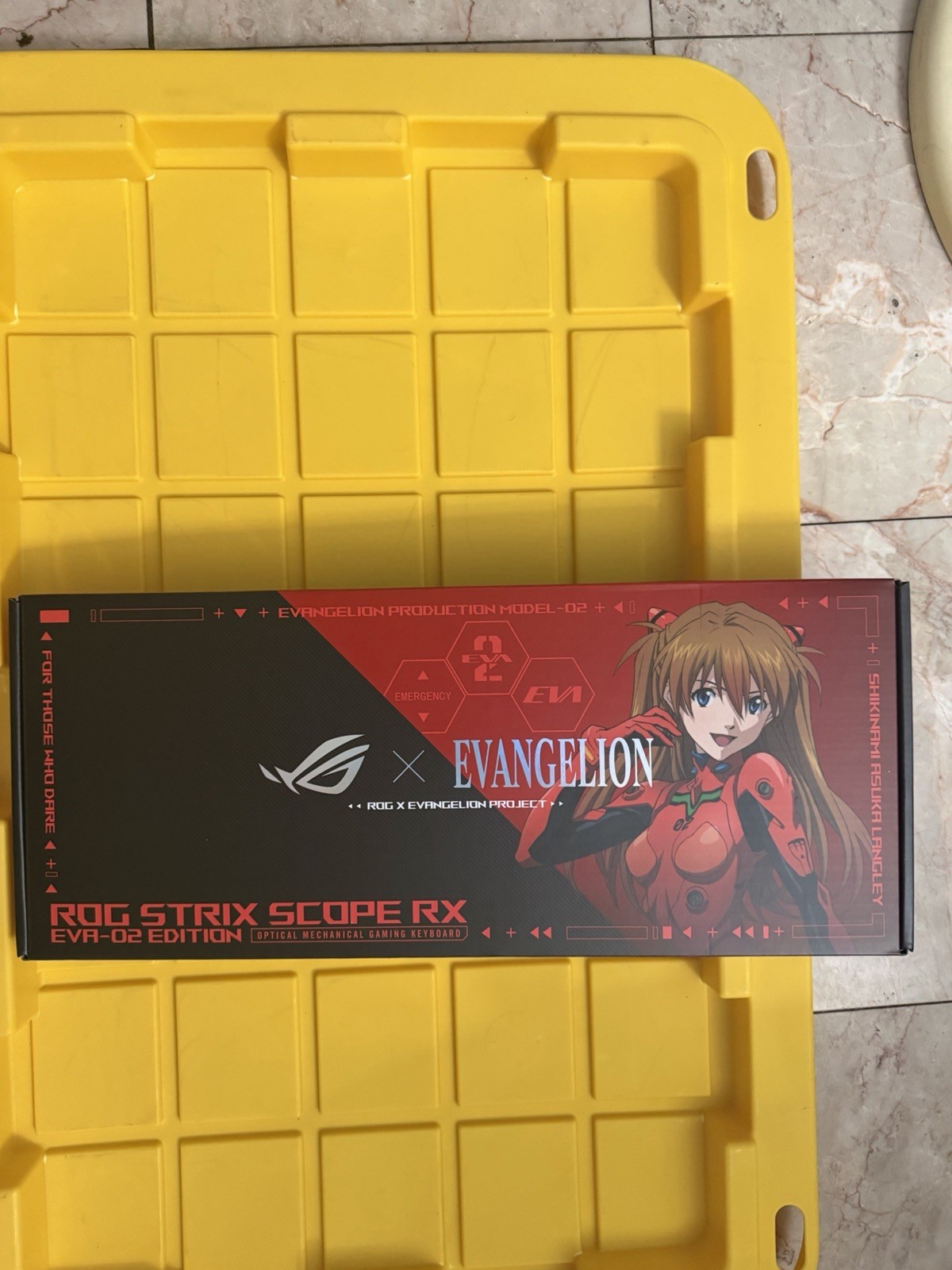 Asus ROG Strix Scope RX EVA-02 EVA Edition Gaming Keyboard