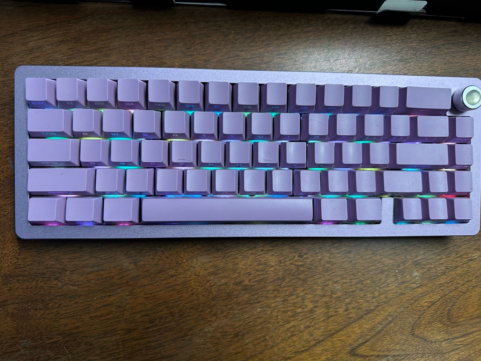 EPOMAKER Tide 65% Mechanical Keyboard Lavender Lemon Switch