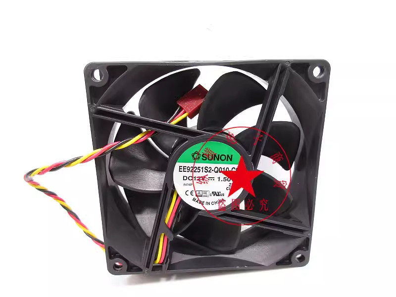 1PC SUNON EE92251S2-Q010-C99 9025 12V 1.50W chassis cooling fan 9CM