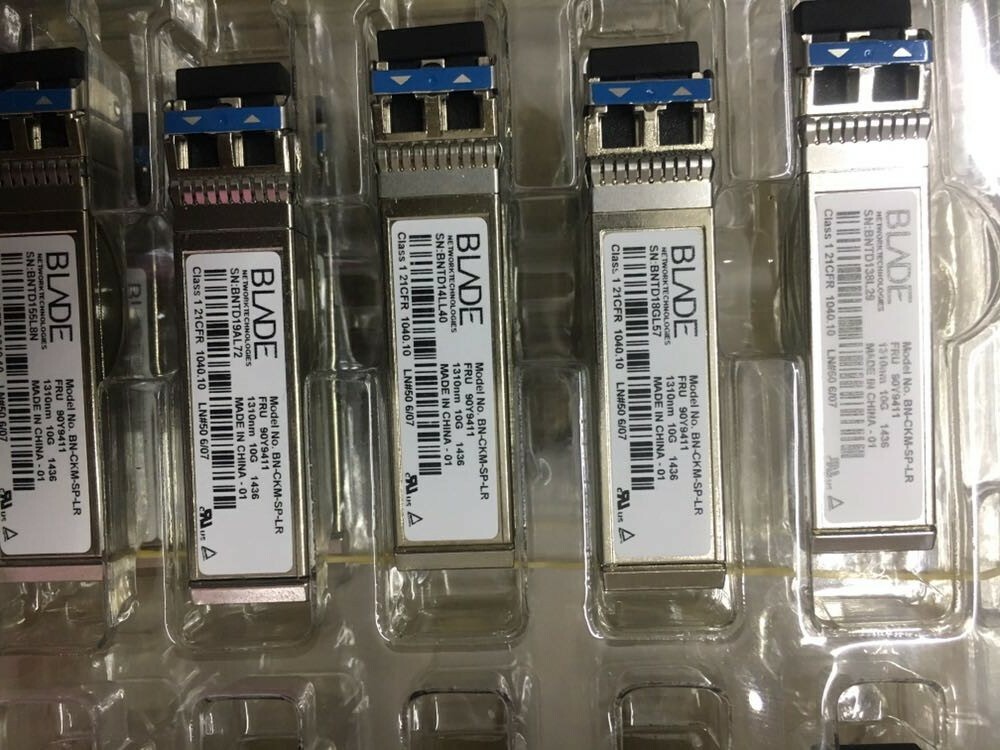 1PCS IBM BLADE 90Y9412 90Y9410 90Y9411 BN-CKM-SP-LR SFP+LR 1310nm 10km SMF #