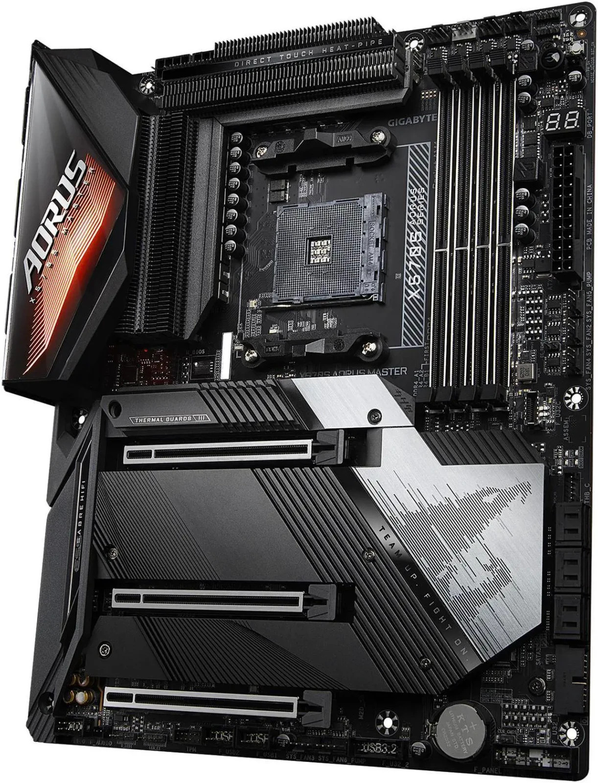 GIGABYTE X570S AORUS MASTER AM4 AMD X570 USB 3.0 ATX AMD Motherboard