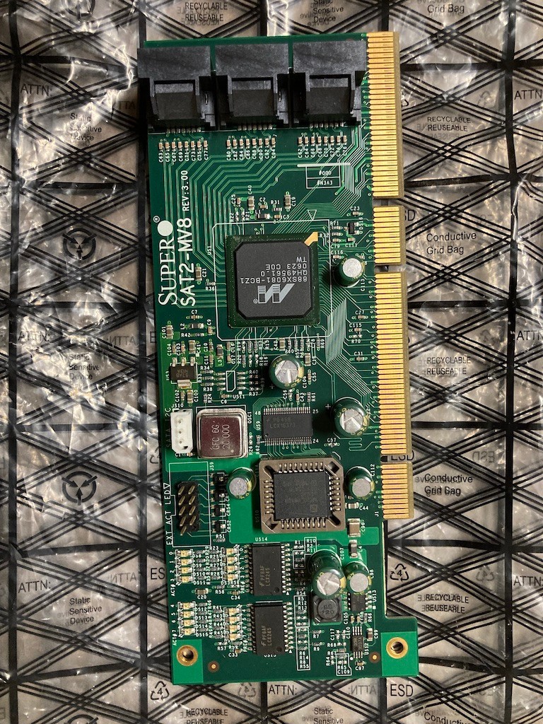 Supermicro SAT2-MV8 PCI-X-133 HBA SATA 8 Port