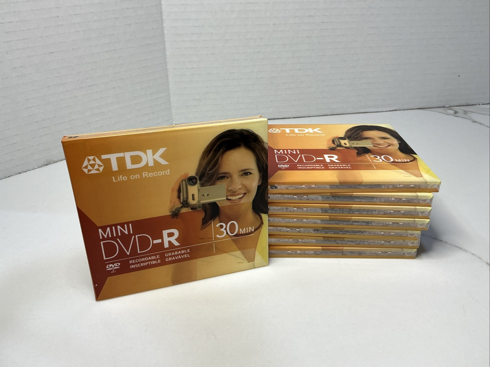 TDK Mini DVD-R Disc 30 Minute DVD New - Lot Of 8 Sealed