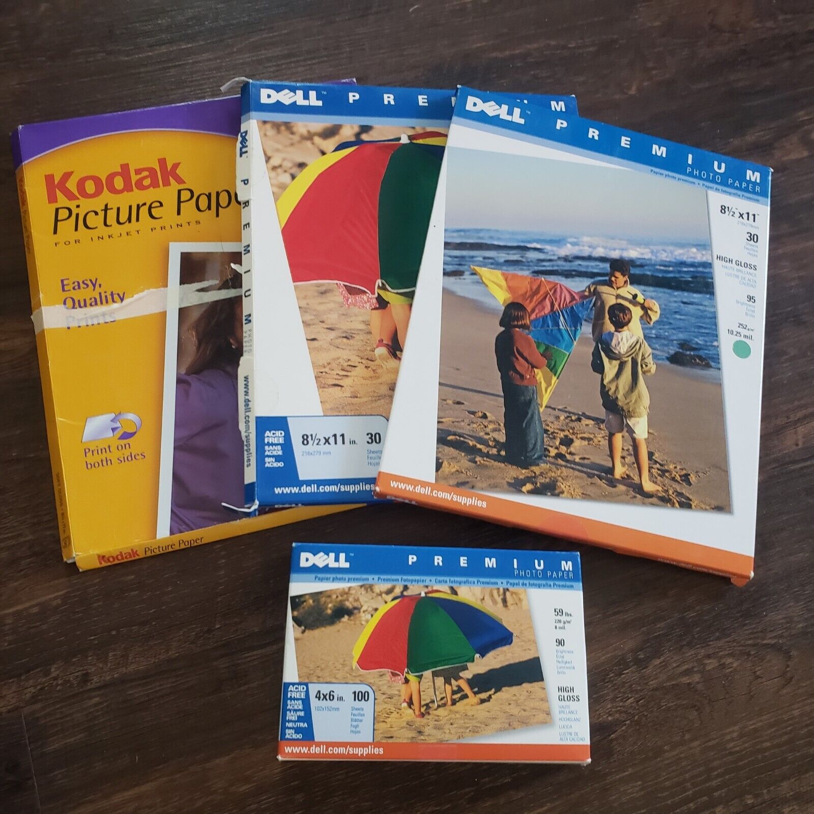 Lot Of Photo Printing Paper Dell Kodak. READ