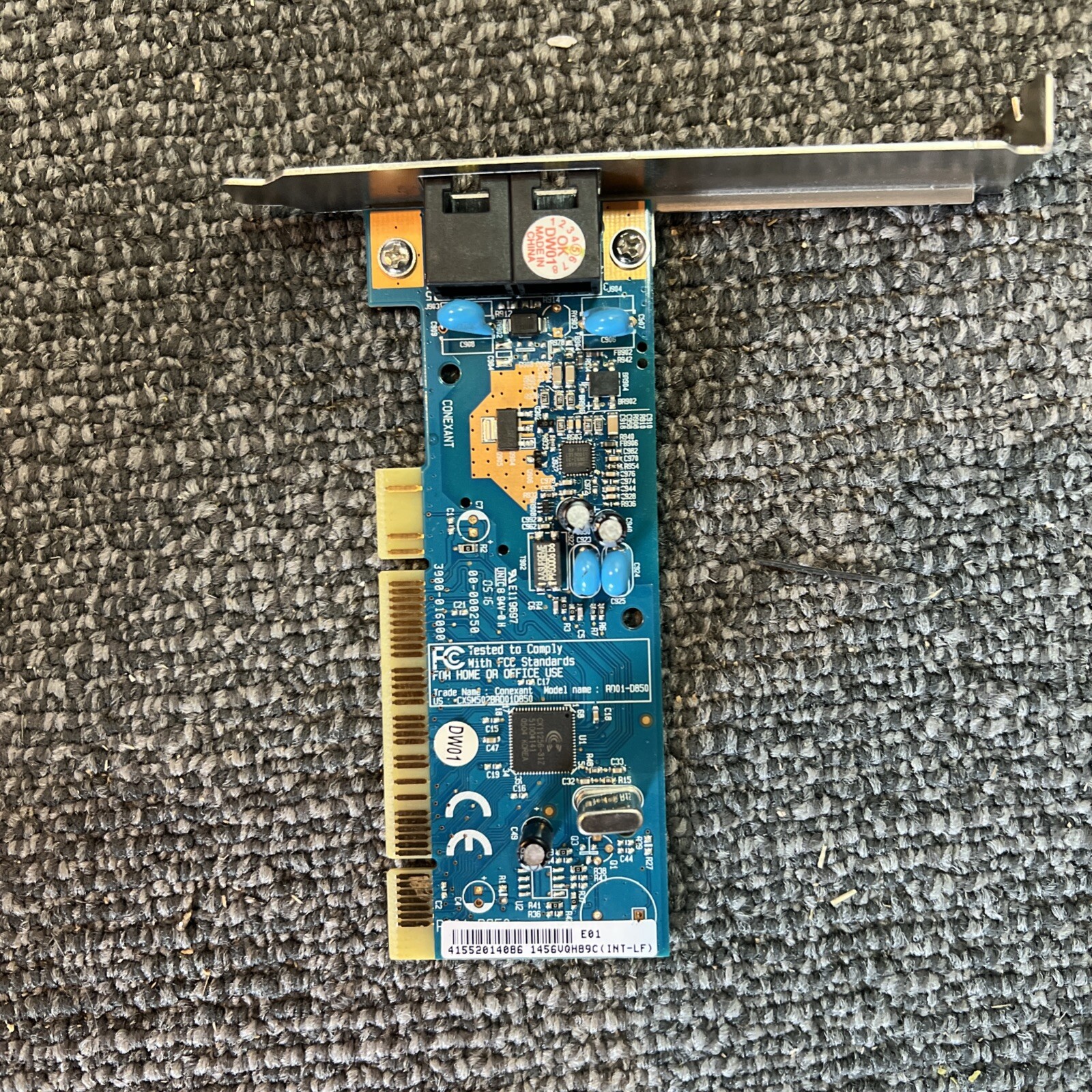 Conexant RD01-D850 (RD01D850) 56 Mbps RD01-D850 56K V.92 PCI Data/Fax Modem (G2)
