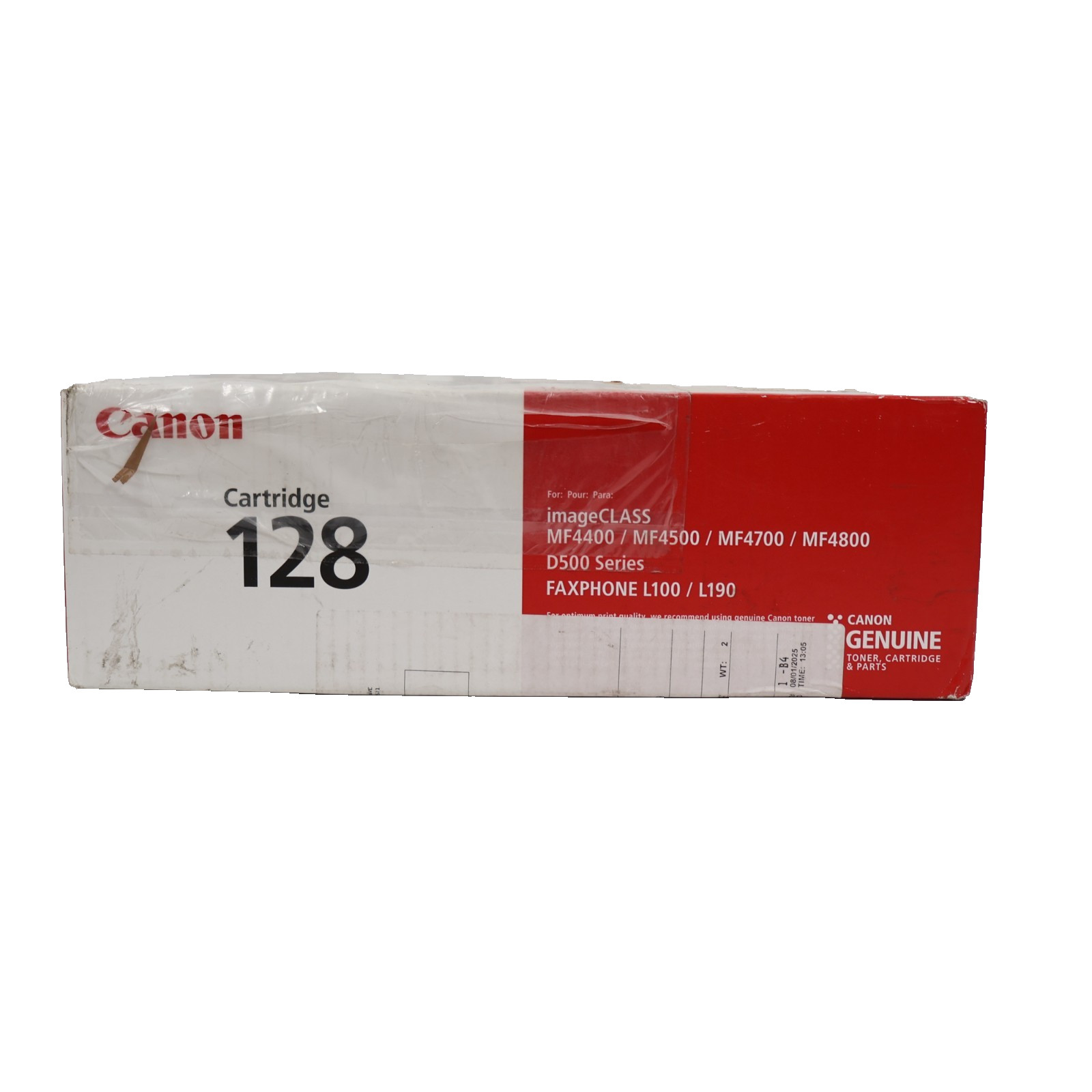 GENUINE Canon 128 Black Toner Printer Cartridge 3500B001AA MF4450, MF4570dn