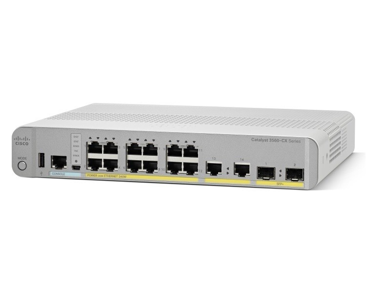 Cisco WS-C3560CX-12TC-S Catalyst 3560-CX 12-Port GbE IP Base Switch ***NEW***
