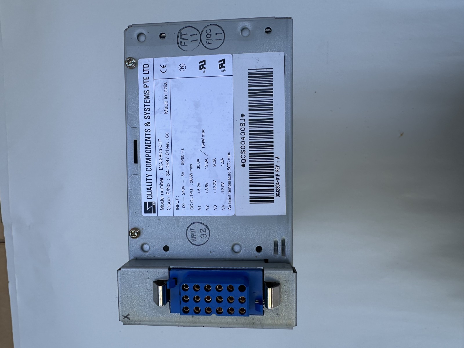 Cisco 7200 VXR power supply