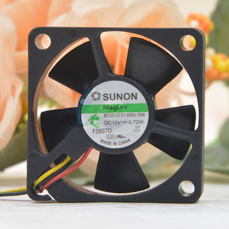 1 Pcs For SUNON MC35101V1-000U-G99 12V0.72W 3510 3.5CM silent cooling fan
